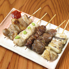 おまかせ串盛り合わせ5本 塩・タレ