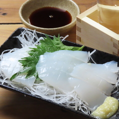 甲イカ刺身
