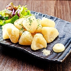 味染み大根の唐揚げ