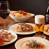 ビールに合う料理を追求したこだわりのメニュー
