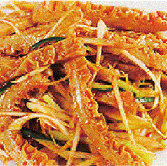 牛ハチノスの和え物