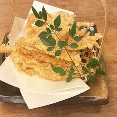 さきいかの天ぷら