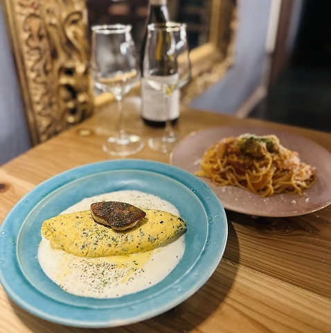 倉庫内の開放的な空間で◆フレンチ歴30年のシェフが作る本格フレンチをご賞味あれ