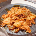 料理メニュー写真&nbsp;豚キムチ炒め