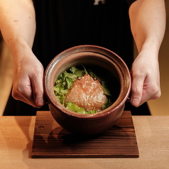 香箱ガニの土鍋ごはん