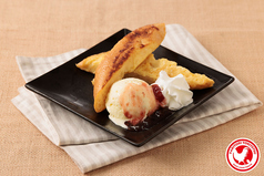 自家製フレンチトースト バニラアイス添え