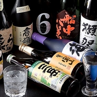全国各地の焼酎も豊富に…