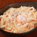 料理メニュー写真 明太カルボナーラうどん