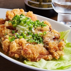 揚げ鶏の香味だれ (油淋鶏)/レバニラ炒め