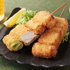 串揚げ:ねぎま