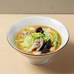 野菜たっぷりタンメン(温)