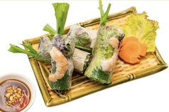 【春巻き】生春巻き(エビ・豚肉)(1本)/(2本)