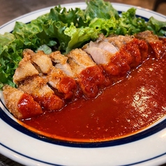 チキンフリット トマトソース