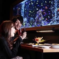 アクアリウムイタリアン 心斎橋 ライムのコース写真