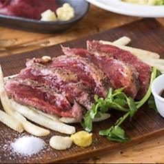 「本日の馬肉ステーキ」