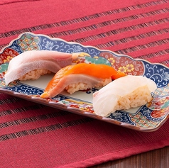 寿司3種盛り