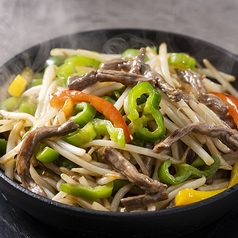 長崎和牛鉄板青椒肉絲