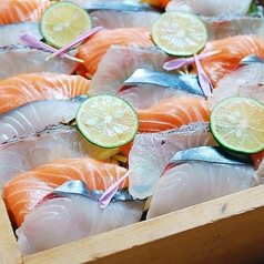 3種の鮮魚のせいろ蒸し