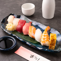 料理メニュー写真 おまかせにぎり寿司　8コ
