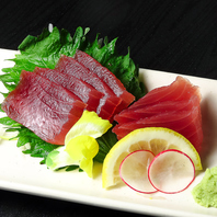 漁港直送！鮮魚のお造りを存分にお愉しみいただけます。