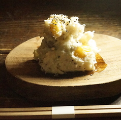 里芋と蓮根銀杏の長芋ポテサラ