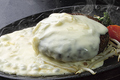 料理メニュー写真 最強のチーズフォンデュハンバーグ