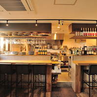 小箱おしゃれ空間で楽しむイタリアン・ビストロ