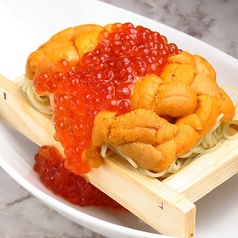 名物！うにとイクラの冷製パスタ