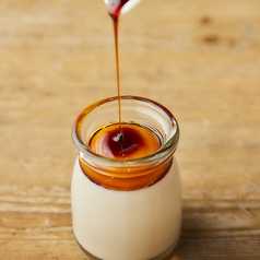 自家製 卵かけ生プリン