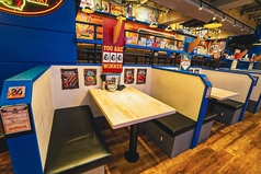 ボードゲームがすぐ楽しめる！ボードゲーム用テーブルも付いてるアミューズメントに特化したお席！！