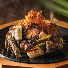 【長崎県産 栗原ねぎ】とろシャキ塩ねぎま 冬の地鶏炭火焼