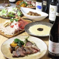 イタリアで修行したシェフが贈る本格イタリアンを堪能◎