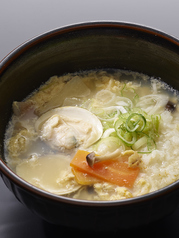 海鮮クッパ/鶏梅紫蘇冷麺/ホタテのおかゆ/鶏肉のおかゆ 各