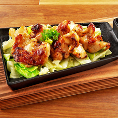 北のこめこっこ 鶏トロ鉄板焼き