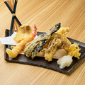 料理メニュー写真&nbsp;おまかせ天ぷら5種盛り合わせ