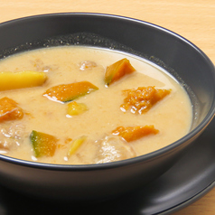 さつまいもとかぼちゃとバナナと緑豆のデザート