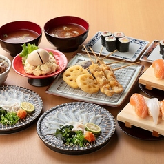 寿司と串と樽酒 栄店のコース写真