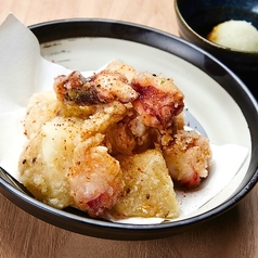 たこと山芋の唐揚げおろしポン酢