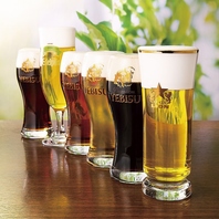 こだわりの品質管理！生ビール5種