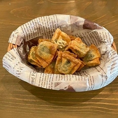 鶏しそ一口揚げ餃子