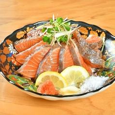 サーモン藁焼き