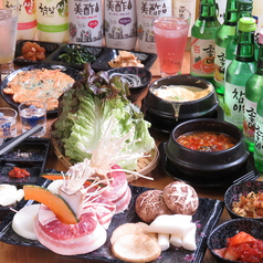 韓国料理 パバンキのコース写真