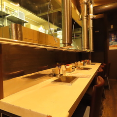 【愛煙家さんに嬉しい★】我らの焼肉食堂 のお席は全席喫煙OK！換気もしっかりしているので「食事の後にちょっと一服…」というのも安心してお楽しみいただけます！