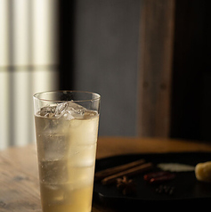 自家製ジンジャーハイボール