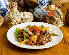 牛肉のトウチ炒め