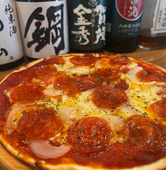 サラミとオニオン