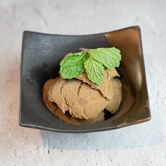 ほうじ茶アイス
