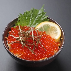 いくら丼ハーフ