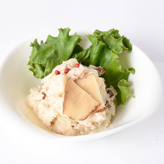 いぶりがっことツナのポテトサラダ