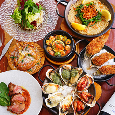 マリスコ Marisco スパニッシュ&オイスターのコース写真